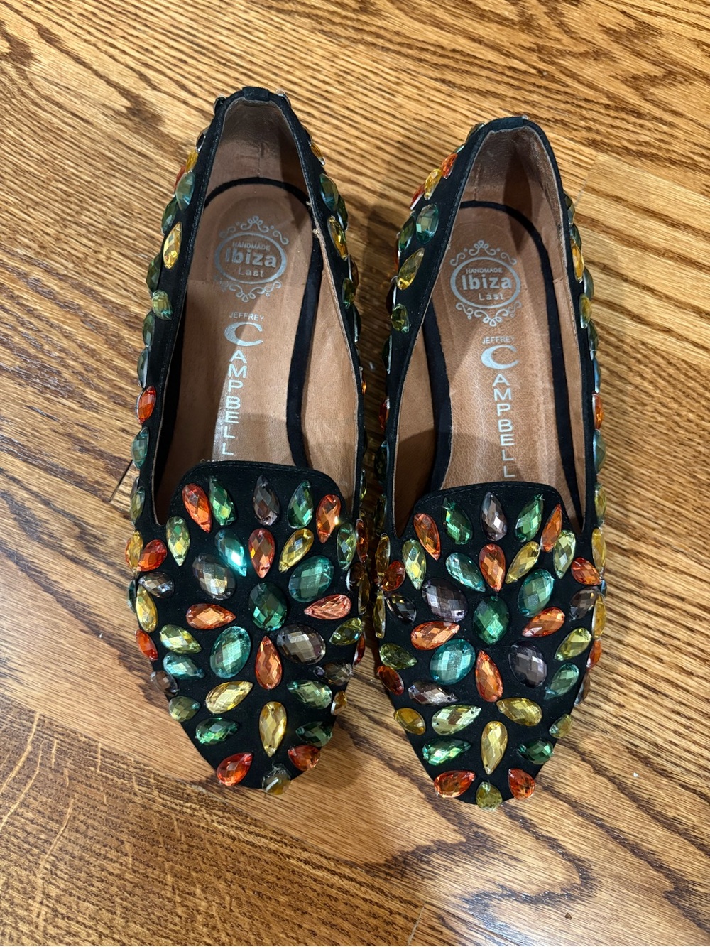 Jeffrey Campbell handmade Ibiza flat